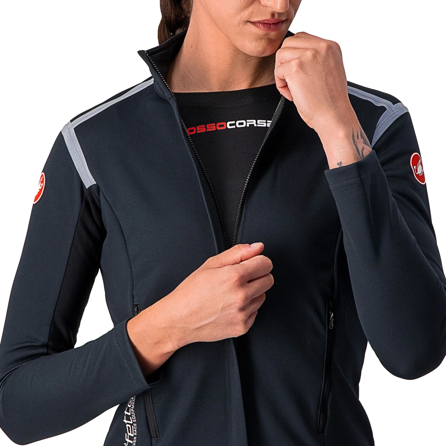 Castelli Perfetto RoS Womens Long Sleeve Jersey - Image 3