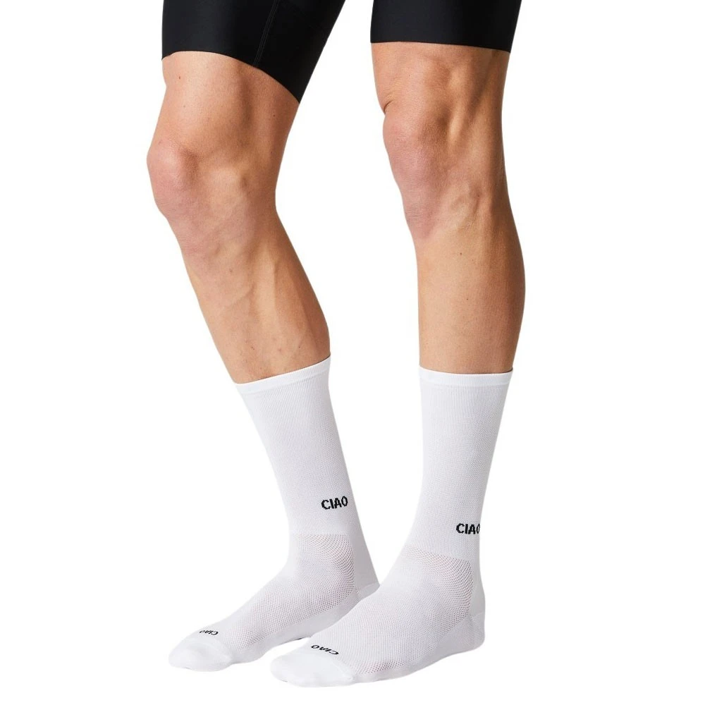 White Socks Are Faster Cycling Socks