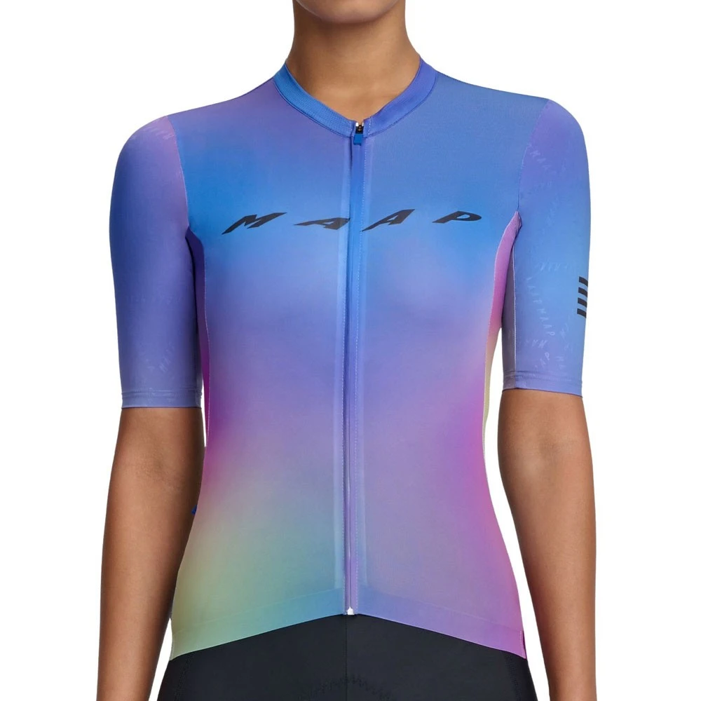 Blurred Out Pro Hex 2.0 Womens Short Sleeve Jersey - Image 8