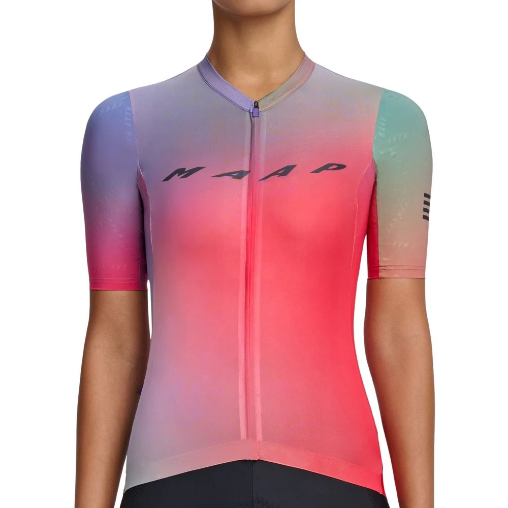 Blurred Out Pro Hex 2.0 Womens Short Sleeve Jersey - Image 2
