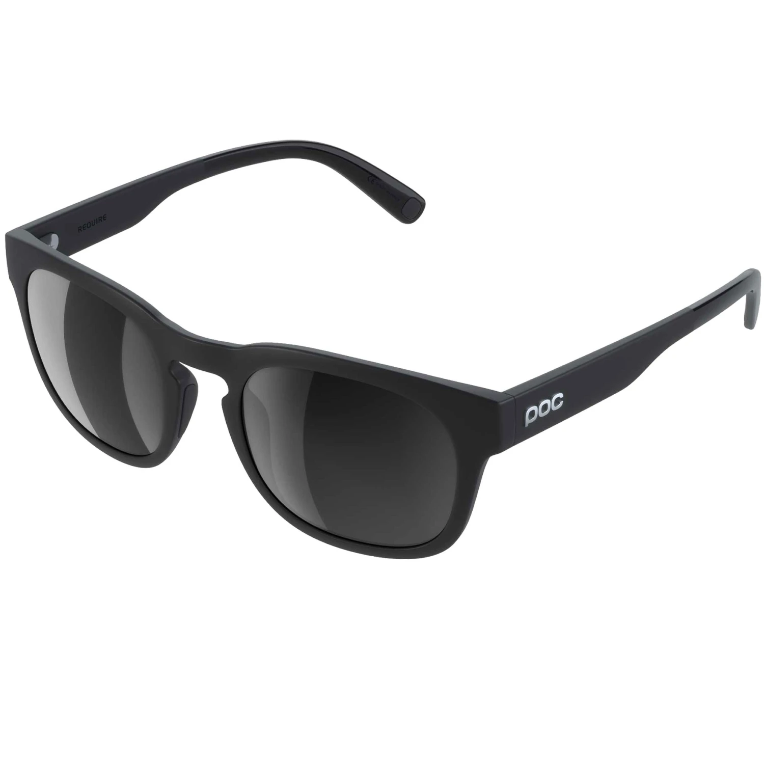 POC Require Sunglasses Uranium Black With Grey Polarised Lens